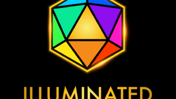 Illuminated Lighting Design Logo - Square
