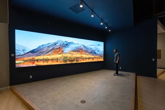 A Just Video Walls MicroLED System