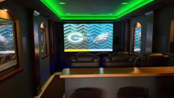 Grigg Home Theater - Screen