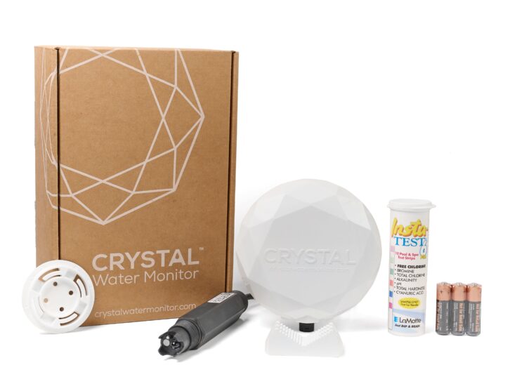 Crystal Water Monitor Smart Pool and Hot Tub Sensor - box