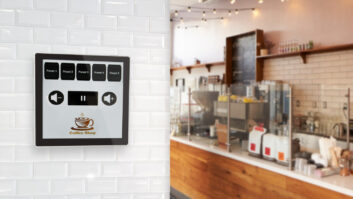Bluesound Professional CP200 wall-mount control panel