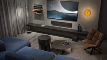 KEF XIO Soundbar - Lifestyle