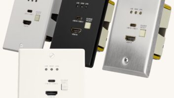 AVPro Edge ConferX Wall Plates