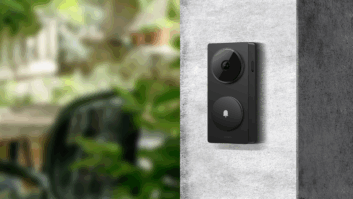 Aqara Doorbell Camera Hub G410 on a wall