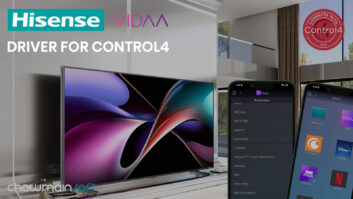 Hisense and Chowmainsoft partner on a Control4 driver