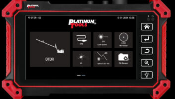 Platinum Tools PT-OTDR-100 mini OTDR tester