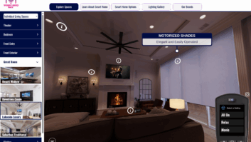 Cogent360 SmartShowroom360 virtual showroom - living room