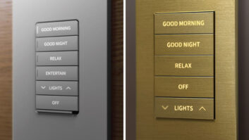 Crestron Horizon and Cameo Keypads