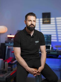 Benoit Muñoz, Trinnov’s marketing manager