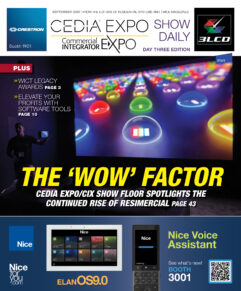 CEDIA Expo/CIX Show Daily 2025 - Day 3 Edition