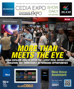 CEDIA Expo/CIX Show Daily 2025 - VIP Edition
