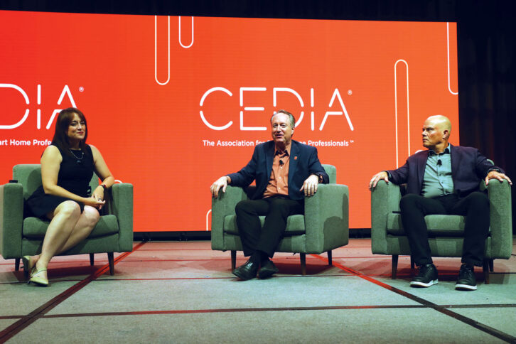 CEDIA Town Hall - 3 people