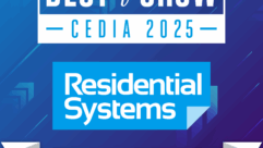 Resi CEDIA Best of Show 2025 Winner Logo