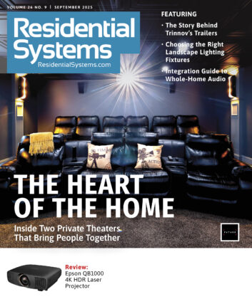 Residential Systems September 2025 Cover