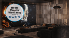 Sony Home Theater Projector - Lifestyle - with Bug
