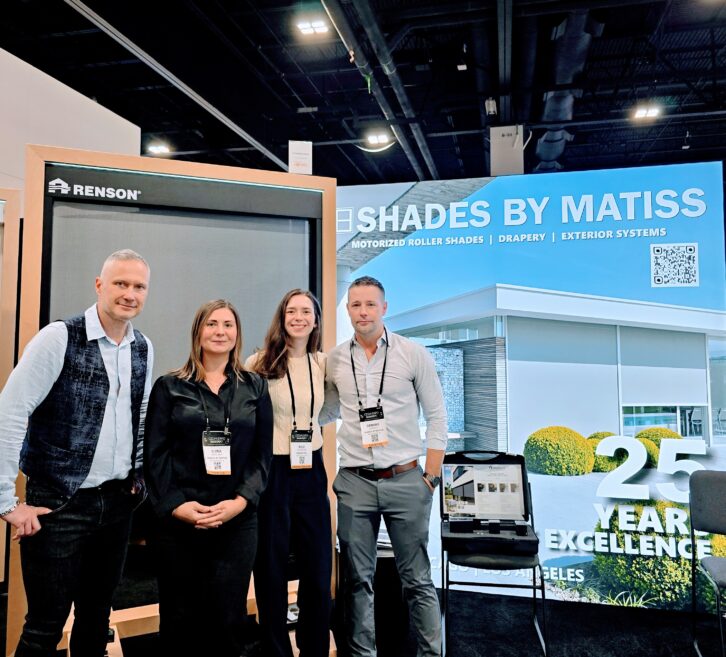 The Shades by Matiss team at CEDIA Expo 2025.