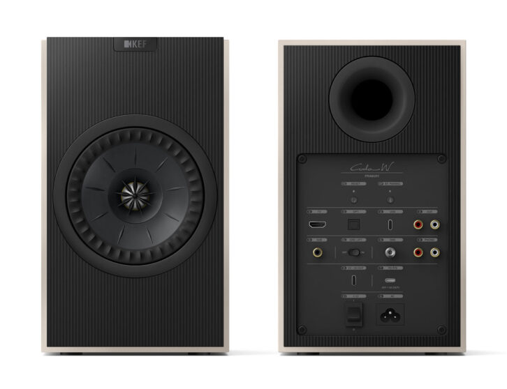 KEF Coda W Speaker front and back