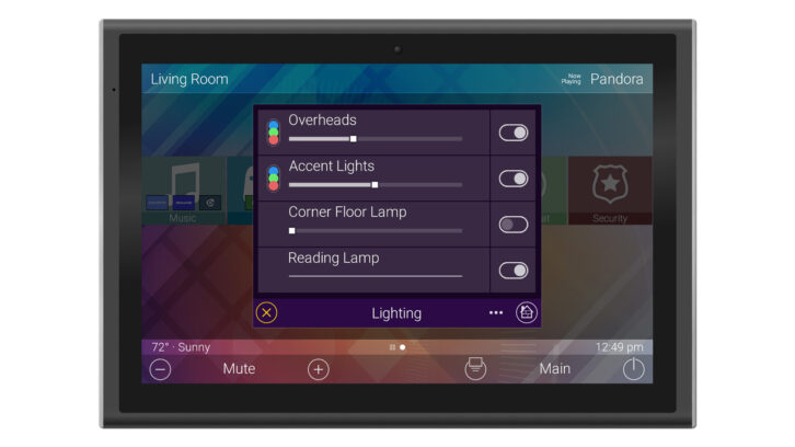 URC and Axion Lighting GUI 