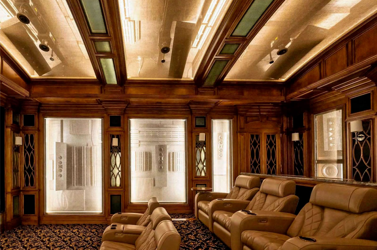 Case Study: Subterranean Luxury Home Theater