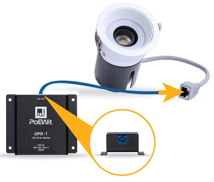 PoEWit RRM-1 Recessed LED