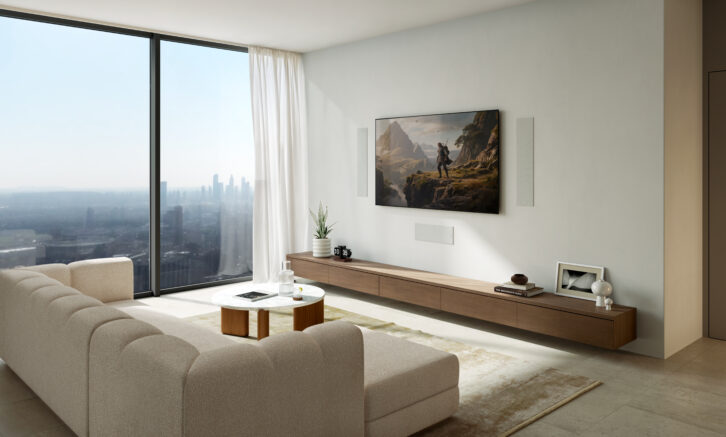 KEF Ci5120QLM-THX and Ci3120QLM-THX architectural speakers - Lifestyle
