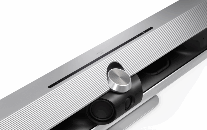 Bang & Olufsen’s Beosound Premiere soundbar - upfiring speaker