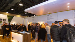 The crowds at the DMF Lighting booth at Lightapalooza 2025