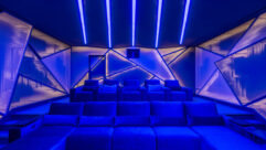 A Paradise Theater custom luxury cinema