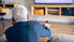 Man with failing tech