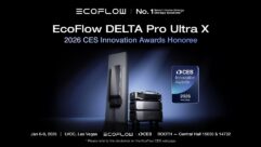 EcoFlow is taking home a 2026 CES Innovation Awards for its DELTA Pro Ultra X whole-home power solution in the Sustainability & Energy Transition category.