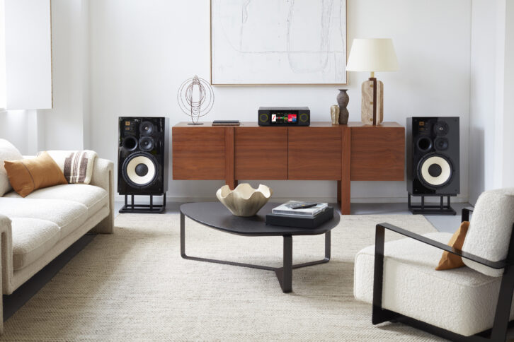 Harman ARCAM Radia SA45 and JBL L100
