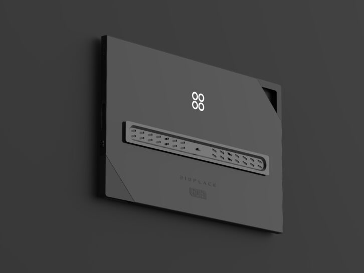 Displace Hub — the wall-mounting system that turns any TV into a wireless, smart display on the wall