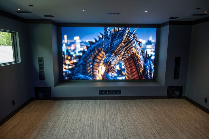 An AWALL video wall installation.