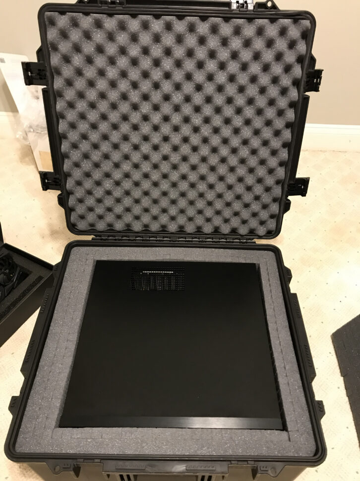 The original Envy prototype and the “infamous” carrying case that never left CEO Richard Litofsky’s side.