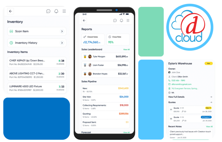D-Tools has launched the D-Tools Cloud Mobile App