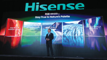 Hisense press conference at CES 2026