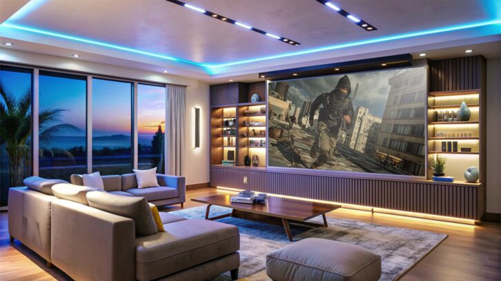 The Procella IMMERSIO platform unites high-performance cinema audio design with advanced LED video technology in a single integrated solution.