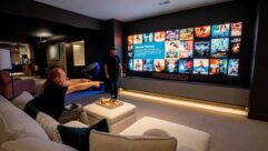 Just Video Walls’ 151” MicroLED system on display at the Premier showroom in Indianapolis