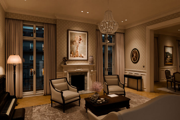 Lutron Intelligent Lighting  - Night