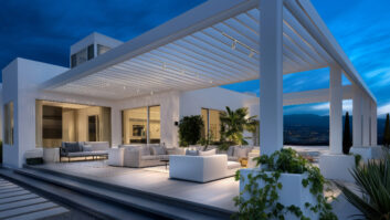 The Outdoor X Track System is track lighting engineered by WAC Group specifically for exterior environments.