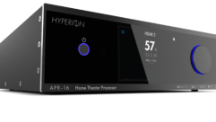 Hyperion APR-16 is a 16-channel surround processor - Front