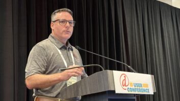 New D-Tools CEO G. Paul Hess delivers a keynote presentation.