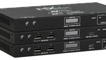 AVPro Edge has introduced the MXnet USP Series AVoIP transceivers