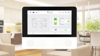 Nice 2GIG GC Touch touchpanel
