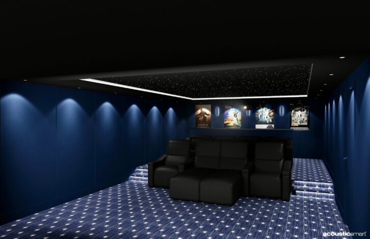 Home Theater of Long Island Home Theater Case Study - Back of Room