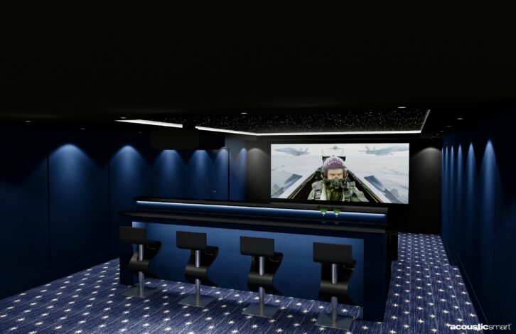 Home Theater of Long Island Home Theater Case Study - Front of Room