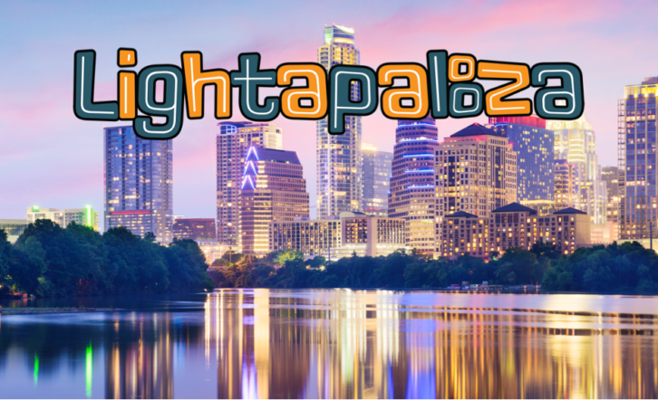 Lightapalooza logo