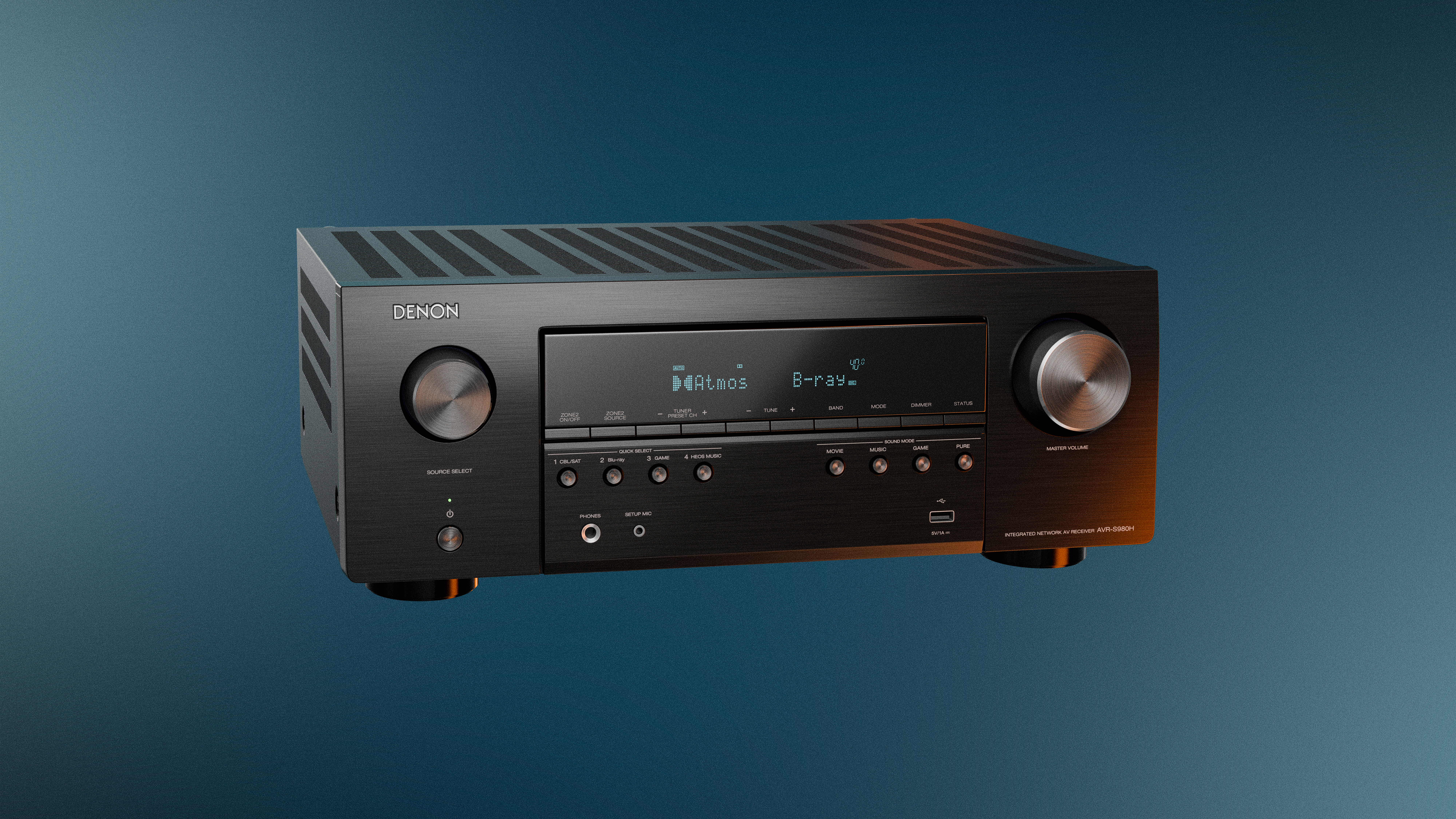 Denon Introduces Entry-Level AVR-S980H 7.2-Channel AV Receiver