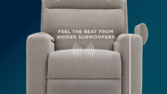AudioLuxe by La-Z-Boy, a new product line featuring integrated Klipsch sound systems
