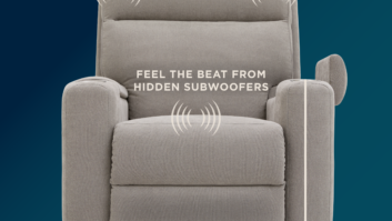 AudioLuxe by La-Z-Boy, a new product line featuring integrated Klipsch sound systems